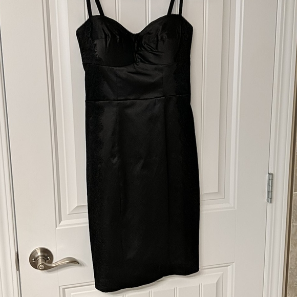 Satin Bustier Dress - Picture 3 of 5